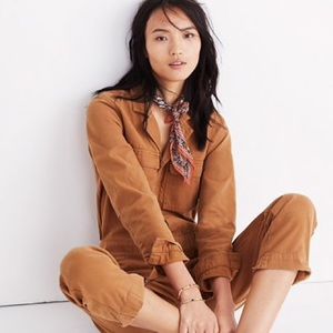 ISO: Madewell Coverall Jumpsuit Burnished Cedar